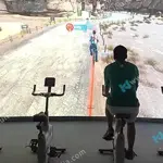 Virtuálna jazda na bicykli