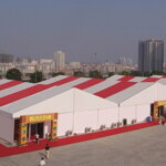 Ohňovzdorný PVC eventový stan z tkaniny